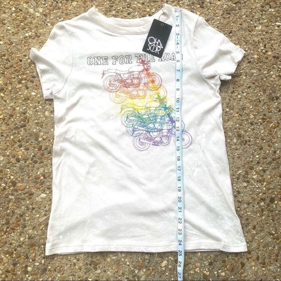 NWT Chaser One For the Road Motorcycle Graphic Tee - Picture 6 of 8